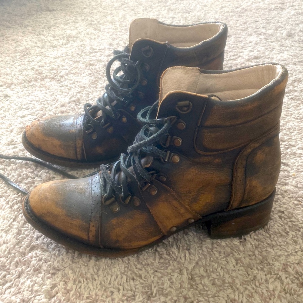Freebies by Steven brown western booties